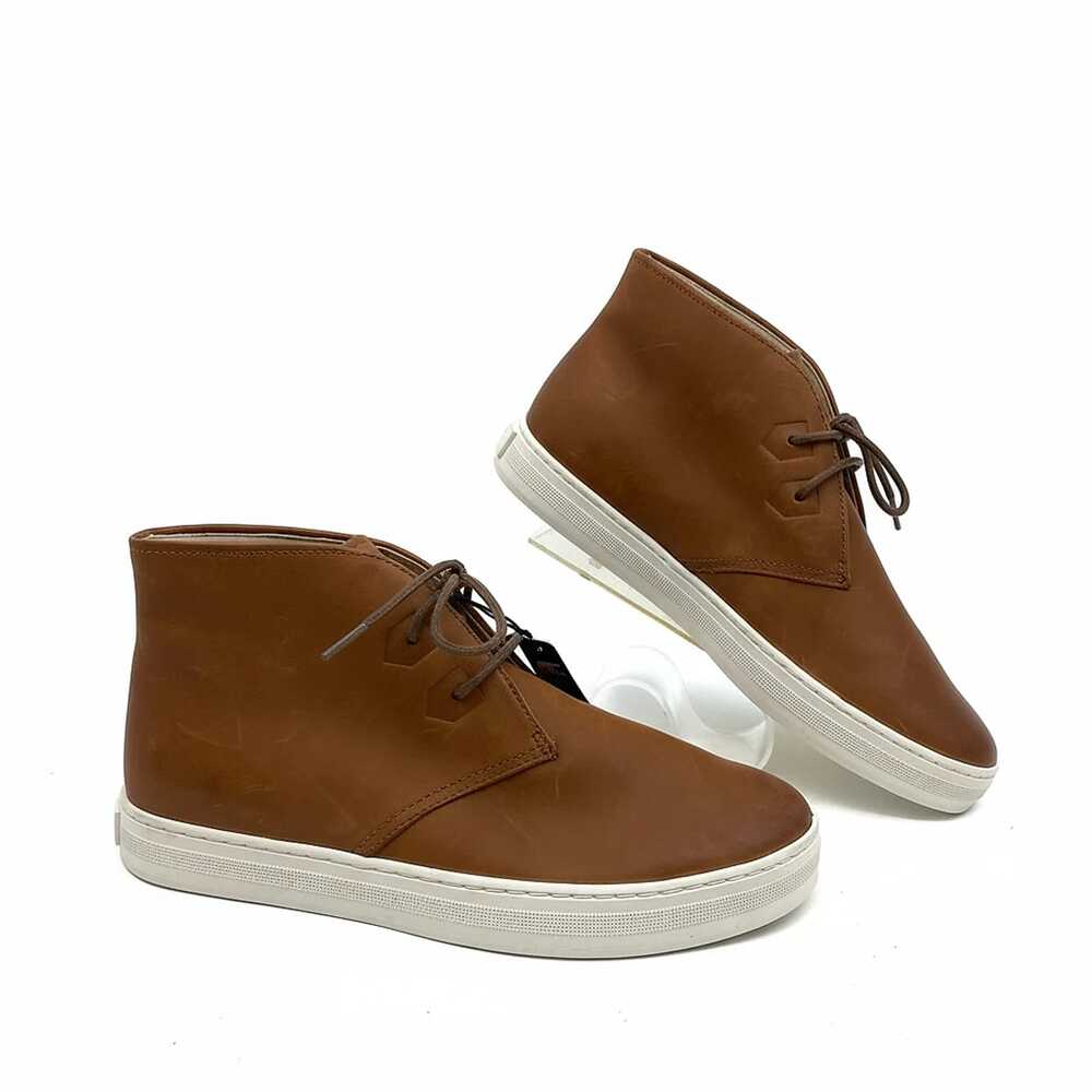 Sorel Brown Leather Chukka Sneakers | Men’s Size 7.5 US